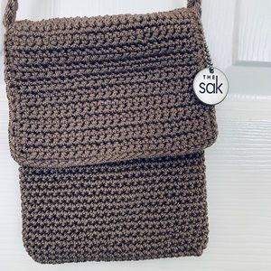The Sak Brown Knitted Bag